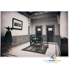 1920 Interieur Bodewes Wachtruimte bij het kantoor. Tolkamer Coll. G.B.Janssen HKR